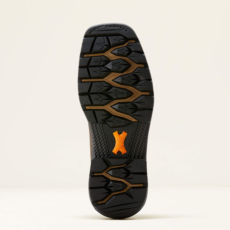 Outsole of Ariat Big Rig BOA Men’s Work Boot featuring slip- and oil-resistant tread for traction.