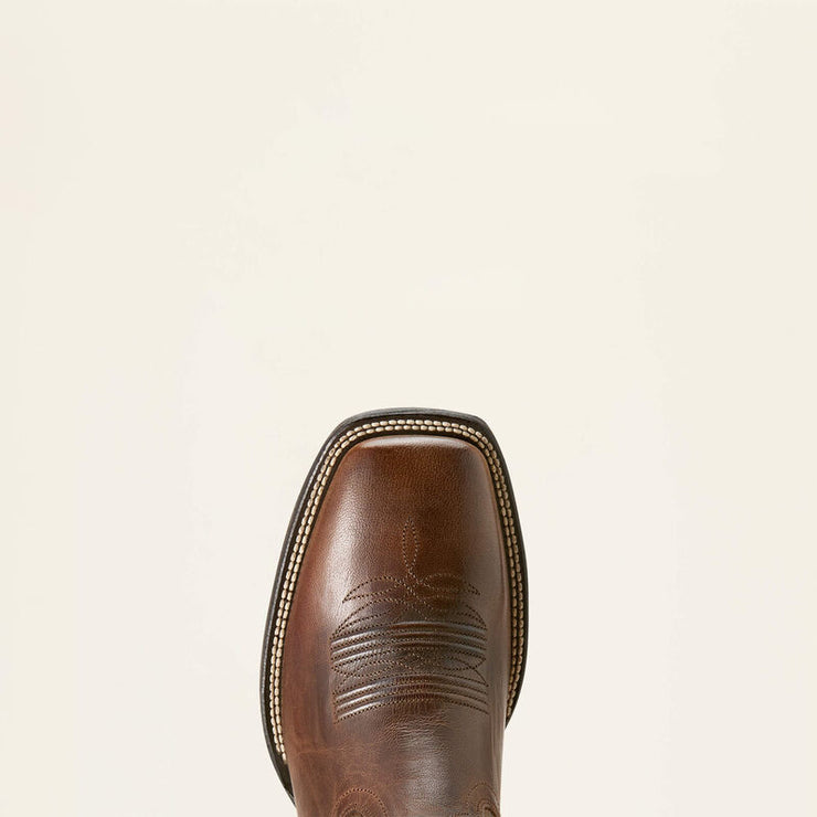 Square toe detail on Ariat Men's Western Patriot Boot