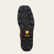 Close-up of the abrasion-resistant sole on Ariat Groundbreaker Wide Square Toe MetGuard Men’s Steel Toe Work Boot