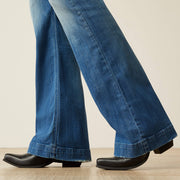 Elaina slim trouser jeans paired with cowgirl boots