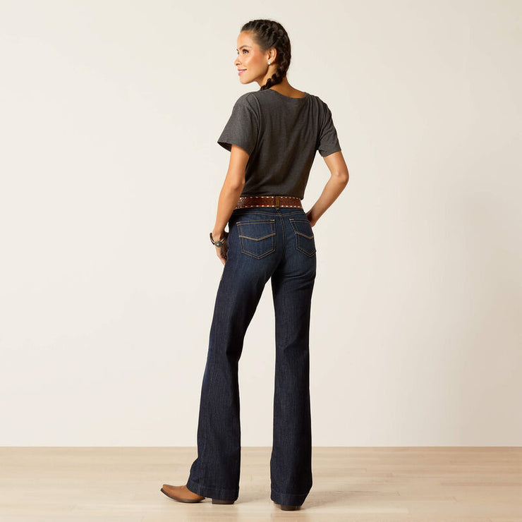 Back pocket detail of Ophelia Perfect Rise Trouser Jeans