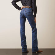 Back pocket detail of Leila Women’s Boot Cut Perfect Rise Jeans