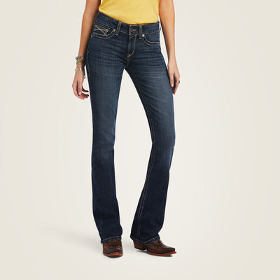 Front view of Ariat R.E.A.L. Perfect Rise Lexie Women’s Boot Cut Jean