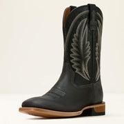 Front view of ARIAT Sidewinder men’s performance work boots in premium leathe