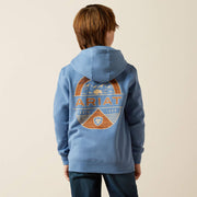 Back view of Ariat Sun Valley Circle Boy’s Western Hoodie