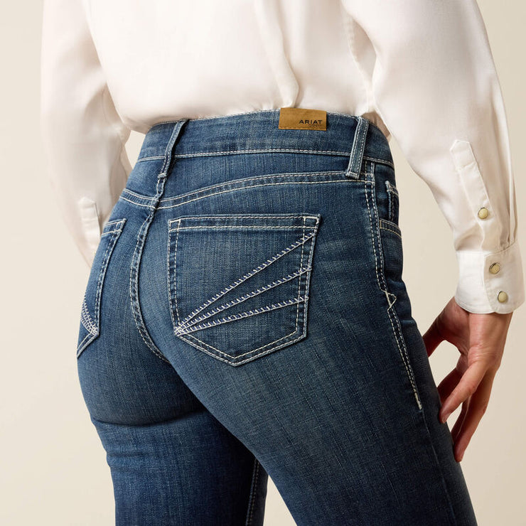 ide profile of Ariat Aisha Perfect Rise Wide Leg Women’s Jeans