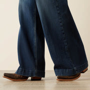Rosalie wide leg jeans paired with western boots