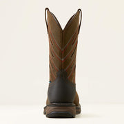 Back heel view of ARIAT WorkHog XT VentTEK Men’s Work Boot Waterproof Carbon Toe with ATS Max technology support system.