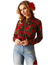 WMS Retro Rose Rodeo Quincy Shirt