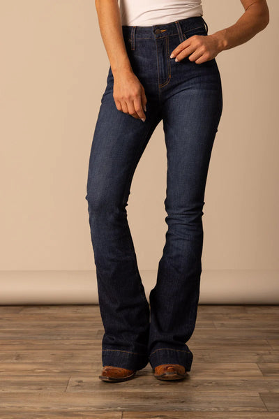 Front view of Kimes Ranch Jennifer Women’s Ultra High Rise Jeans