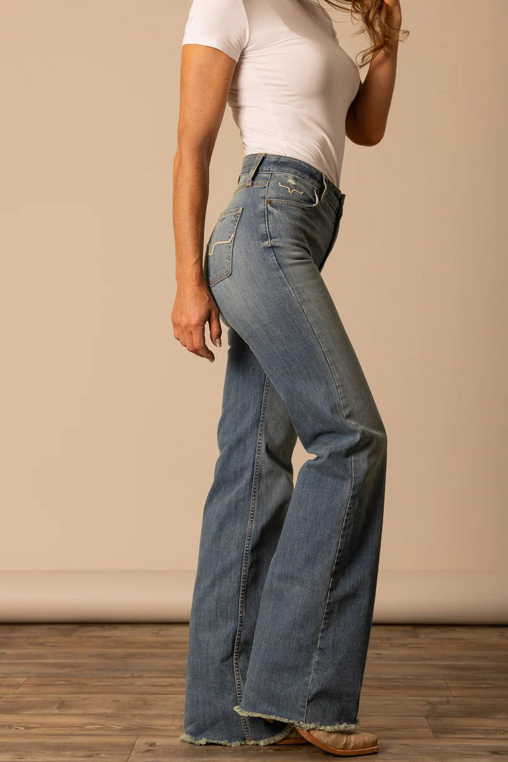 Waistband close-up of Olivia High Rise Women’s Jeans