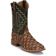 Angled view of Leviathan 11" Men's Exotic Cowboy Boots
