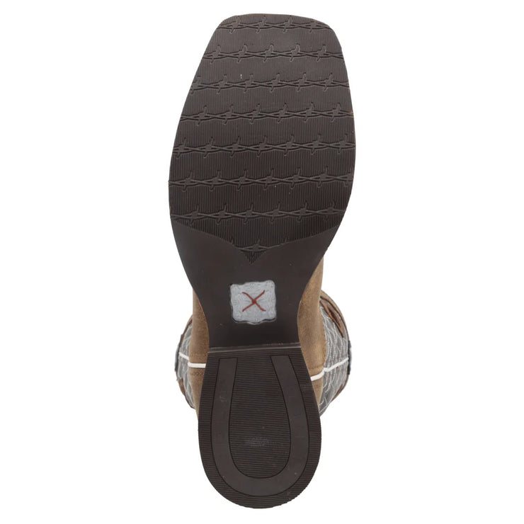 Leather sole of Twisted X Men's Cowboy Boots