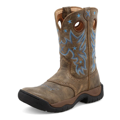 Front view of Twisted X Bomber 9" K Toe All Around Women’s Work Boot