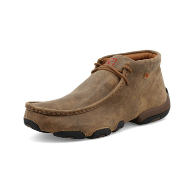 Front view of Twisted X "The Original" Chukka Men’s Driving Moc Shoe