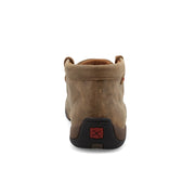 Back heel view of Twisted X "The Original" Chukka Men’s Driving Moc Shoe