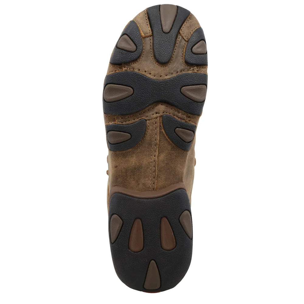Outsole view of Twisted X "The Original" Chukka Men’s Driving Moc Shoe