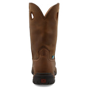 Reinforced heel on Twisted X All Around Waterproof Work Boot