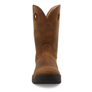 Reinforced toe of Twisted X Taupe Men's Waterproof Boot