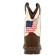 Lil' Rebel by Durango Little Boy's Distressed Flag Western Boot