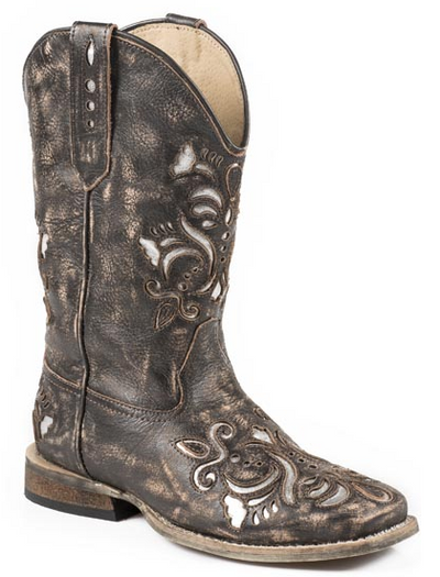 Roper Little Girl's "Belle" Western Boot