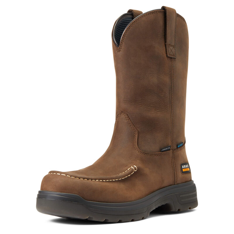 Ariat Mens Turbo Moc Waterproof Carbon Toe Work Boot