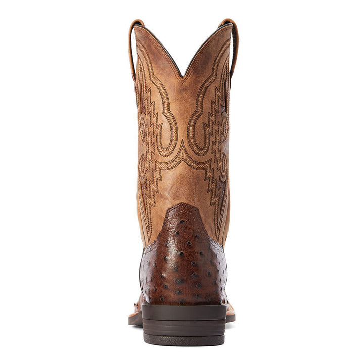 Men's Ariat Dagger Exotic Full-quill ostrich Western Boot