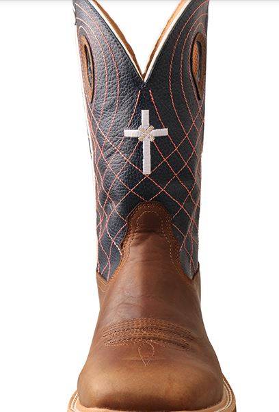 TWISTED X Men's 12" alloy toe with cellstretch western work boot