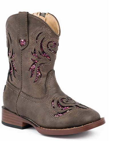 Roper Toddler's "Glitter Breeze" Western Boot