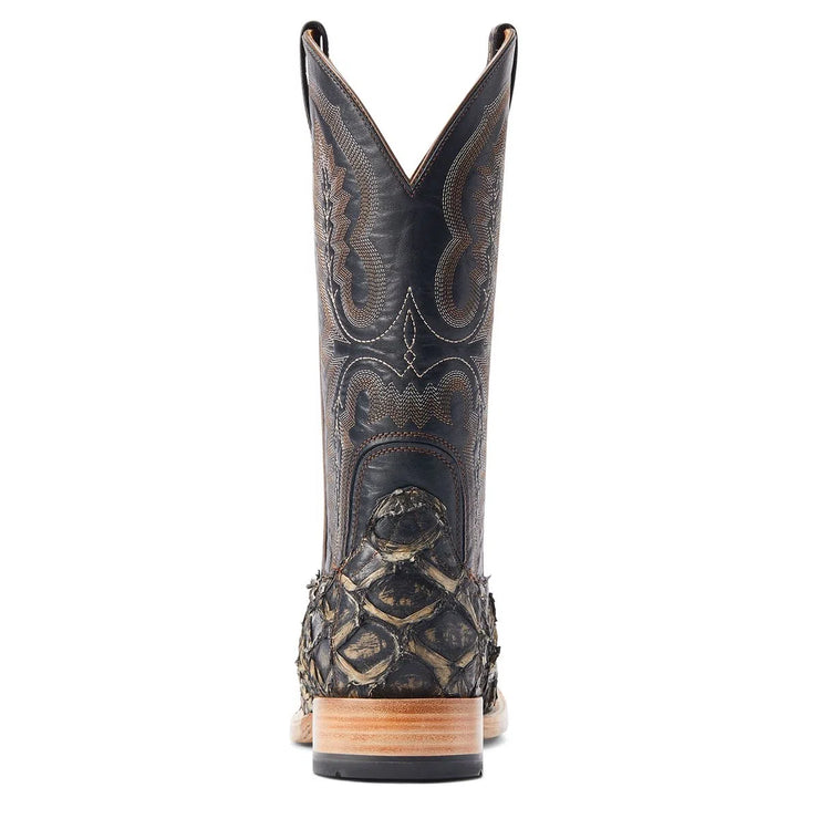 Men's Ariat Deep Water (Distressed Black Piraruci) 10044420