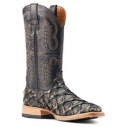 Men's Ariat Deep Water (Distressed Black Piraruci) 10044420