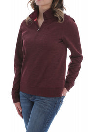 Women's Cinch Maroon Ladies Pullover