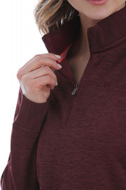 Women's Cinch Maroon Ladies Pullover